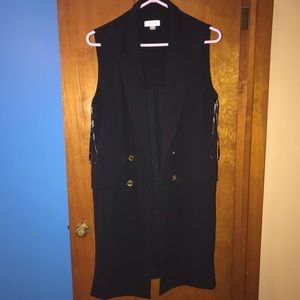 Calvin Klein Black Dress/Vest